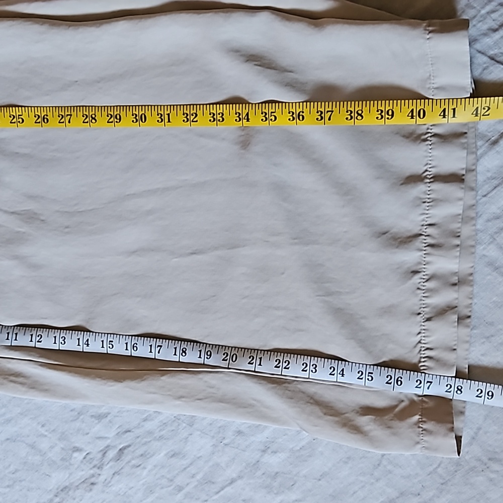 Zara Wide Leg Cream Trouser Pants Size XXlarge - Picture 12 of 16
